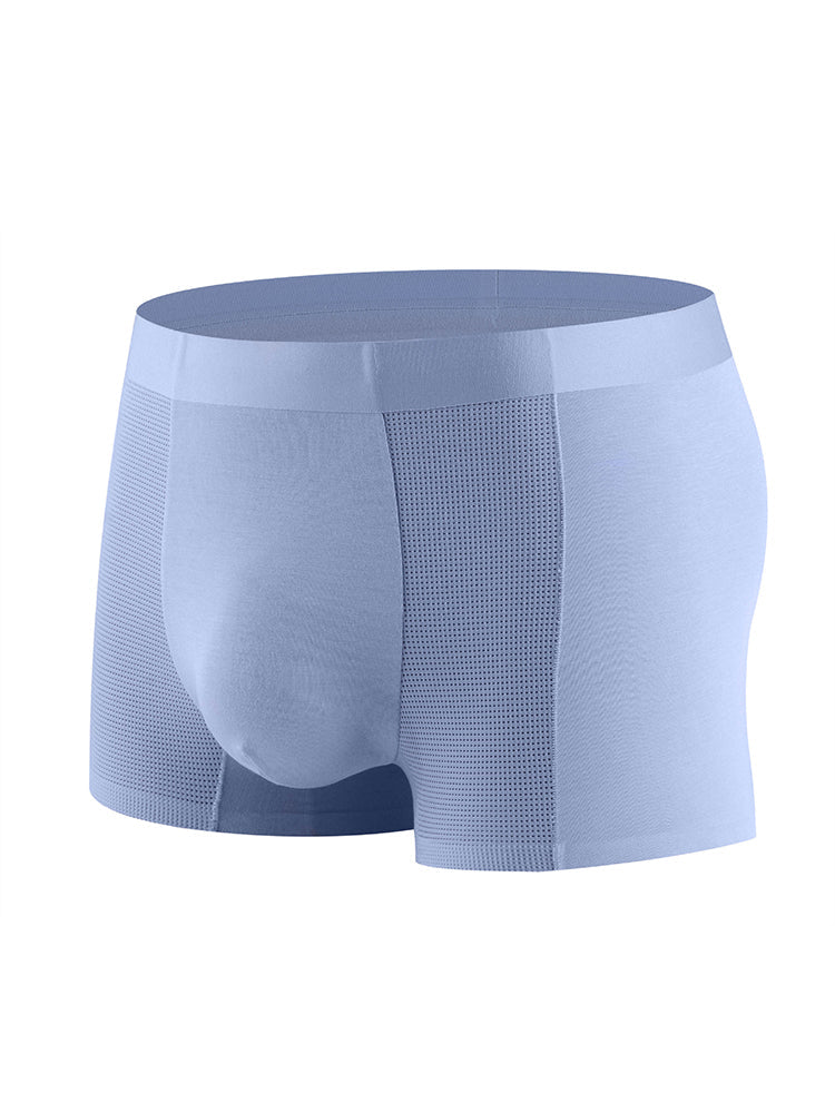 2 Pack Men's Breathable Seamless Modal Trunks