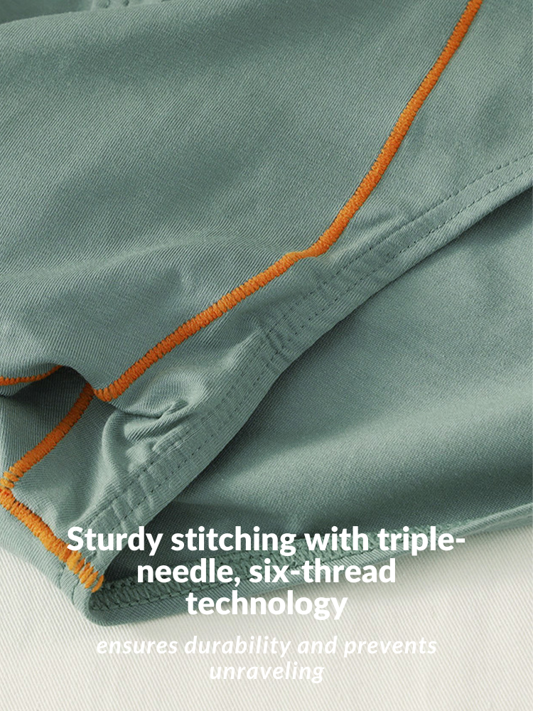 3 Pack Men's Breathable Anti-Chafing Cotton Briefs