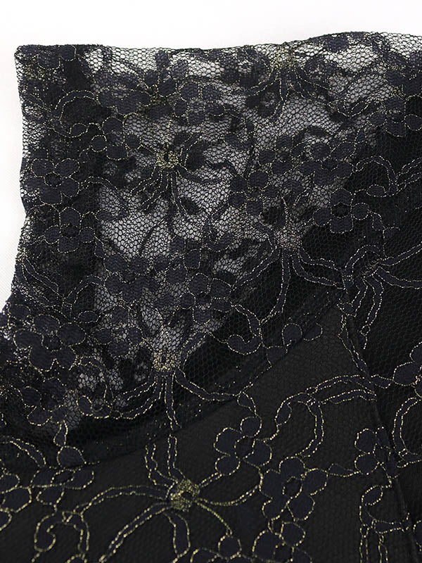 Bodycon High Waisted Ruffle Trim Solid Color Split-Joint Round-Neck Midi Dresses