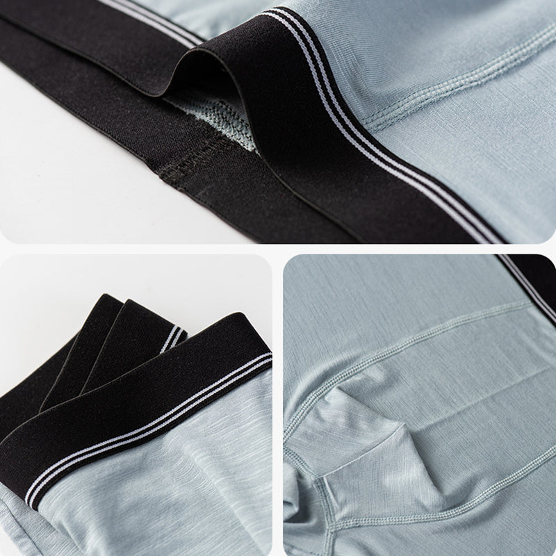 Mid-rise Thin Summer Men's Boxer Briefs