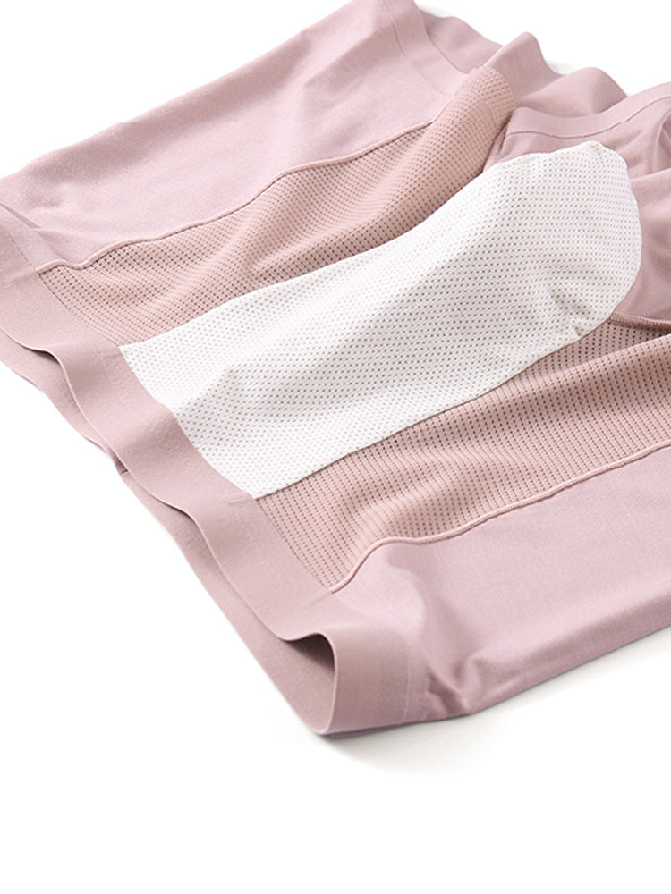 2 Pack Men's Breathable Seamless Modal Trunks