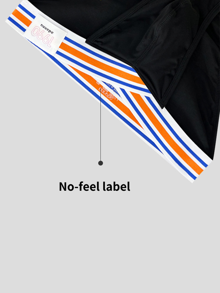 2-pack Men's Striped V-waist High-cut Briefs