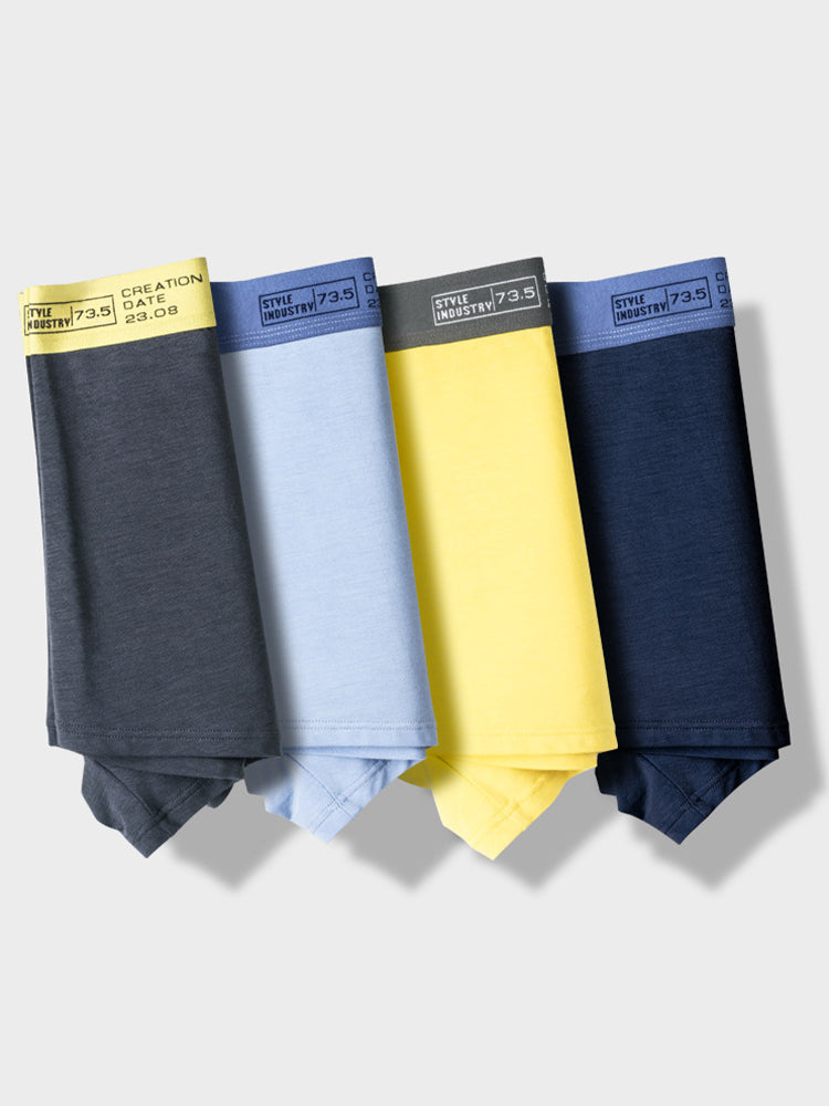 2-pack Men's Viscose Open-top Boxer Briefs