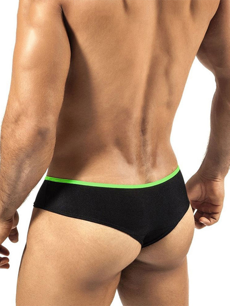 3 Pack Men's Trendy Breathable Sexy Nylon Trunks