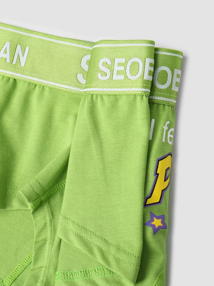 Contrast Letter Graphic U Line Trunks