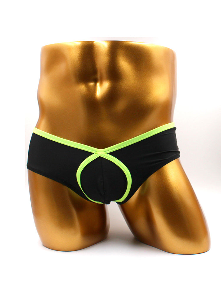 3 Pack Men's Trendy Breathable Sexy Nylon Trunks