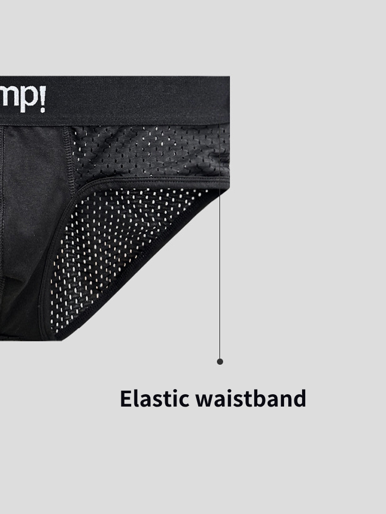 2-pack Men's Sports Mesh Breathable Briefs