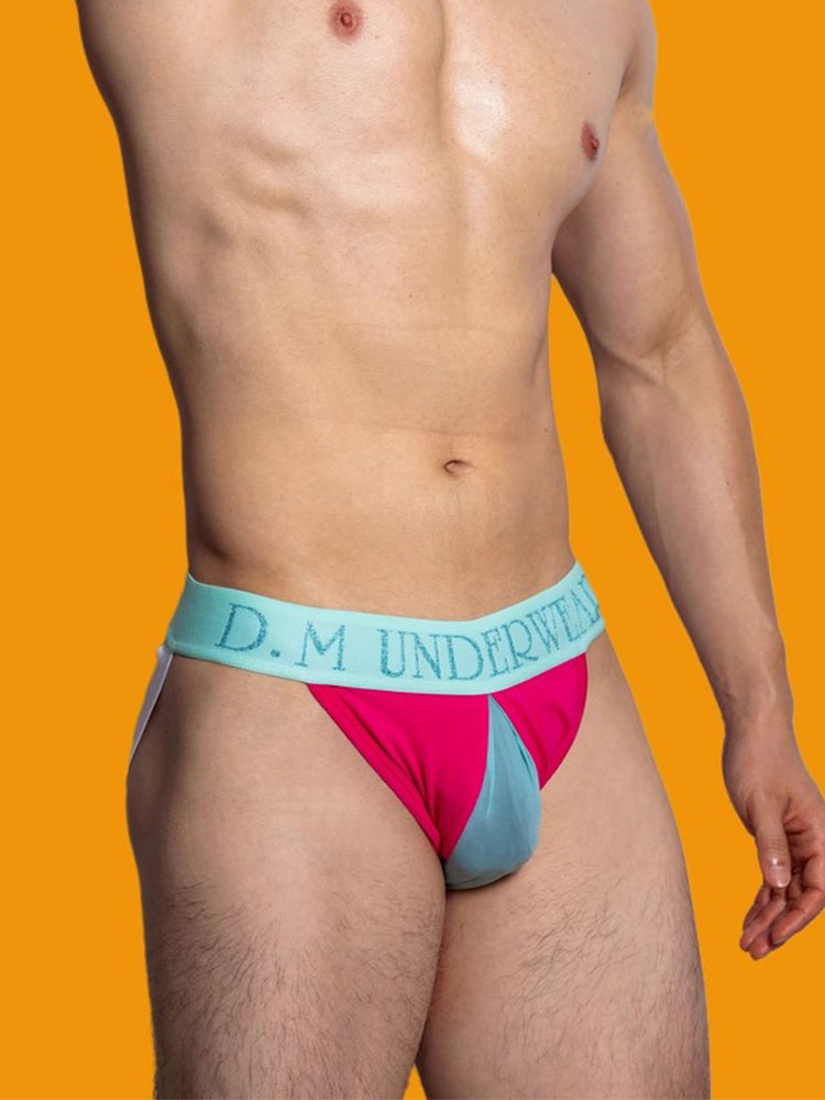 3 Pack Men's  Sexy Transparent Mesh Netted Jockstrap