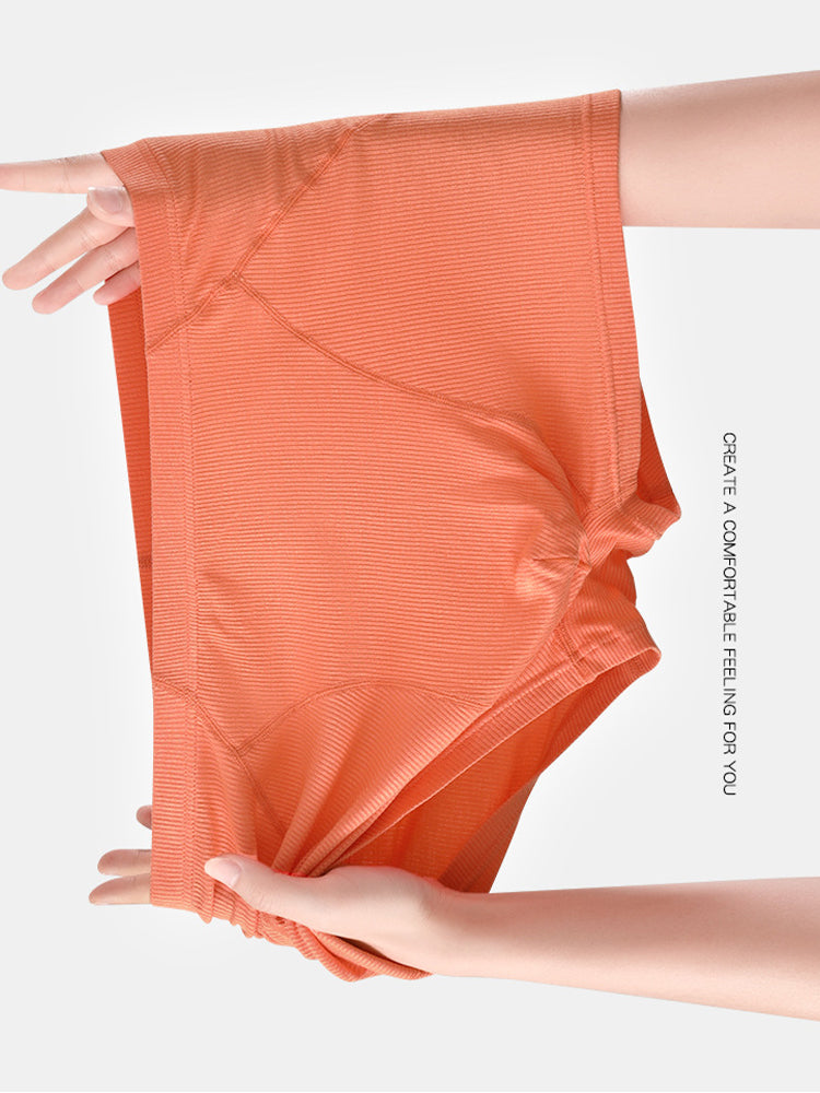 3 Pack Men's Breathable Comfort U-Shaped Raised Pocket Ribbed Briefs