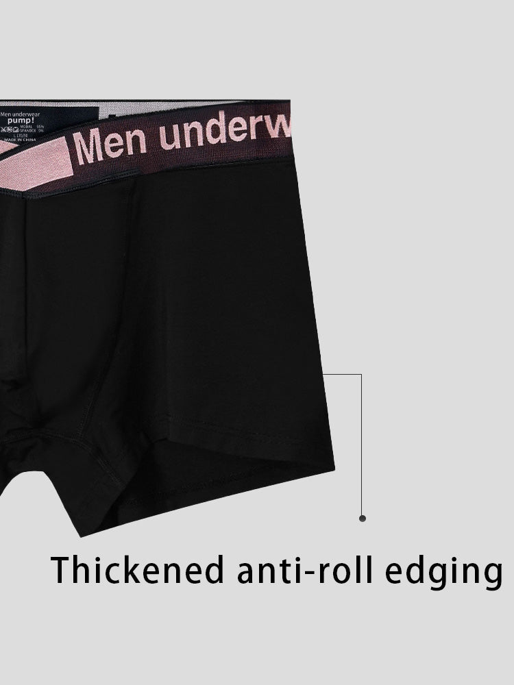 2 Pack Men's Modal Breathable U-Pouch Trunks