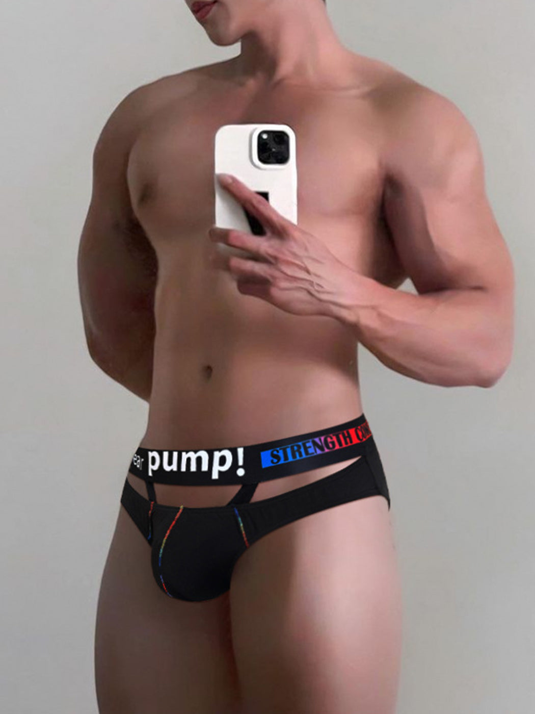 2 Pack Men's Sexy Low-rise Garter Briefs