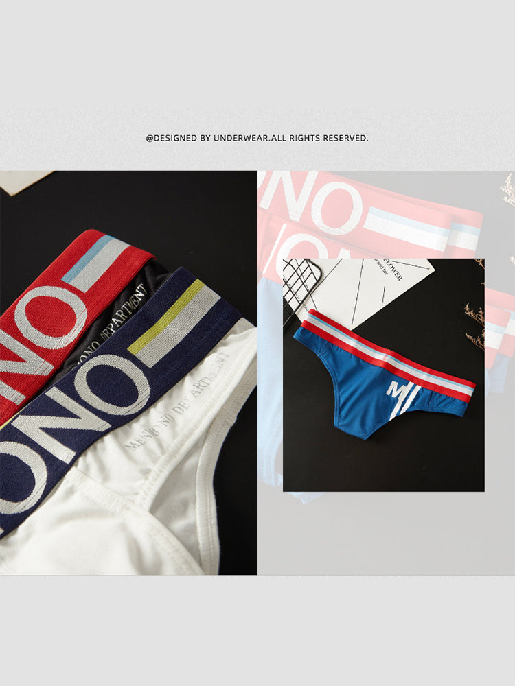 2-pack Men's Sexy Slim Fit Fashion U-convex Bikini