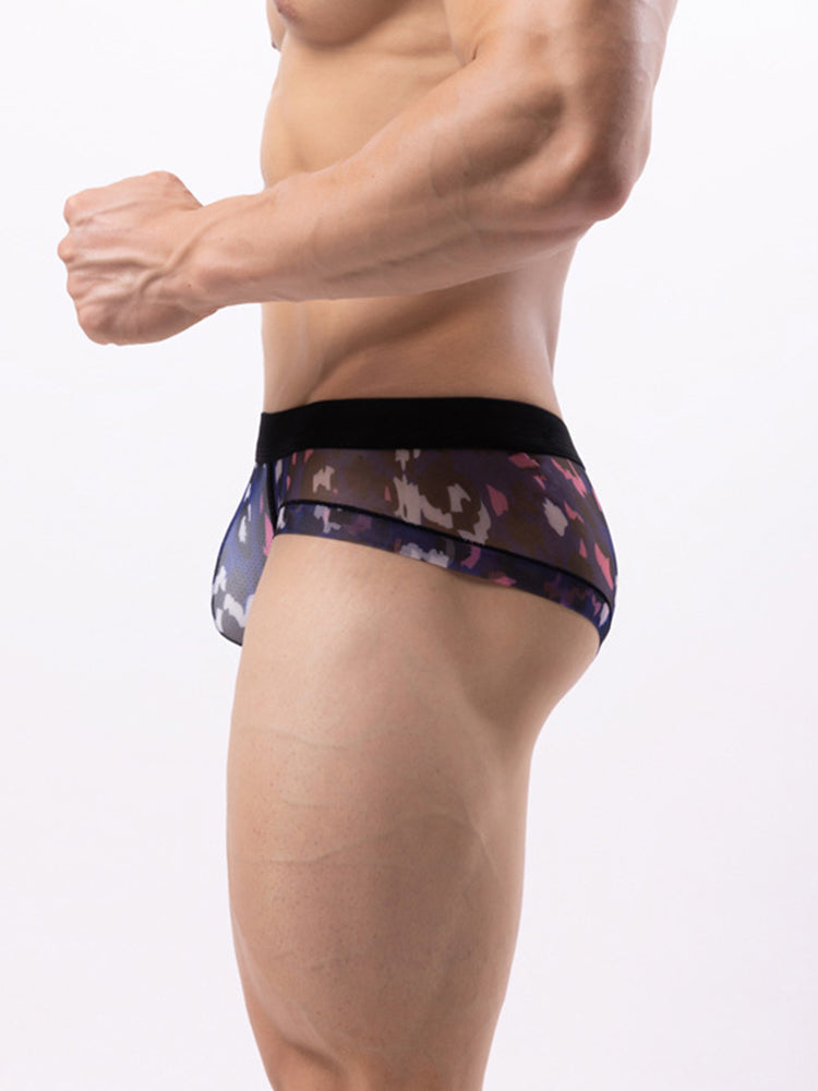 4-pack Men's Double-layer Breathable Mesh Briefs