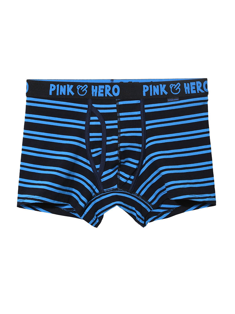 2 Pack European Luxury Brand Personalized Striped Men's Underwear