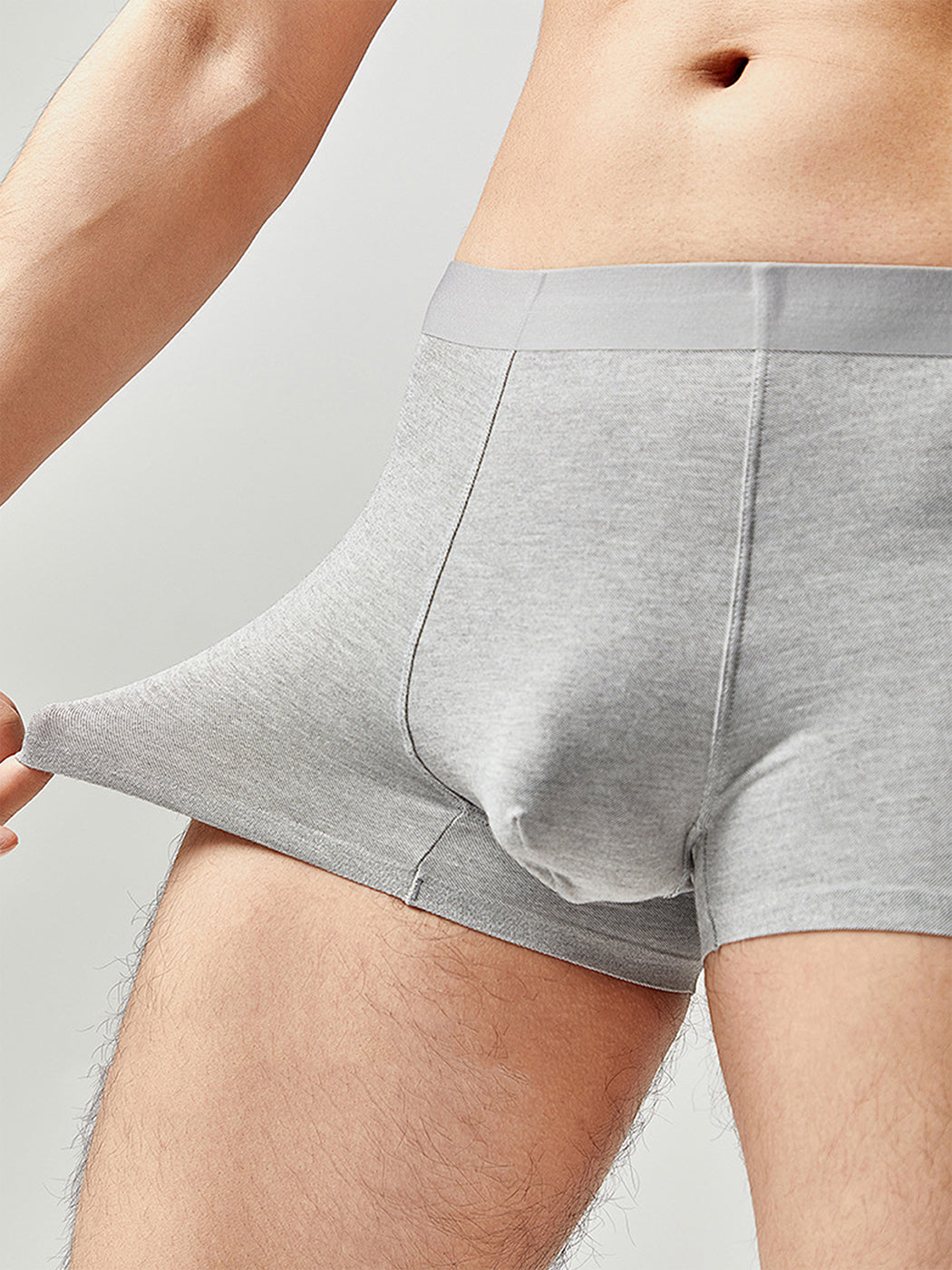 2 Pack Men's U Convex Pouch Trunks