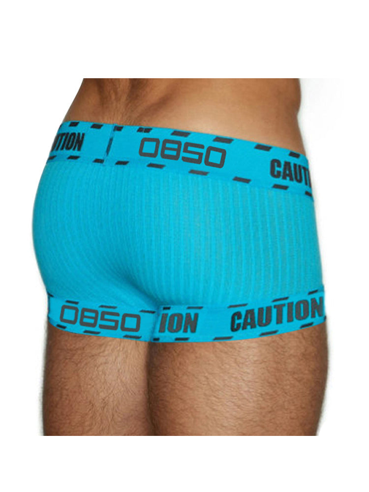 2 Pack Men's U-Pouch Low-Rise Breathable Trunks