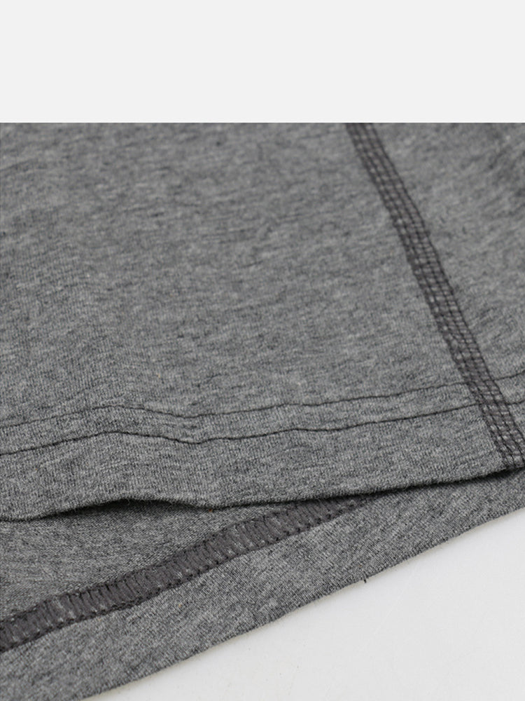 Men's Sport Anti-Chafing Cotton Boxer Briefs