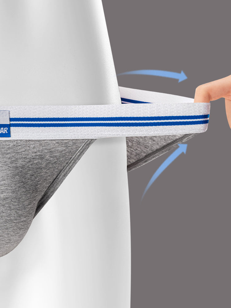 3-pack Men's Sexy High-cut Breathable Briefs