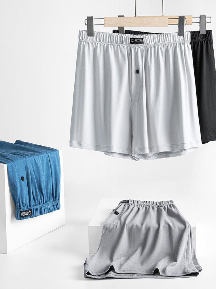 Water Soft Tencel Cotton Comfortable and Breathable Men's Shorts