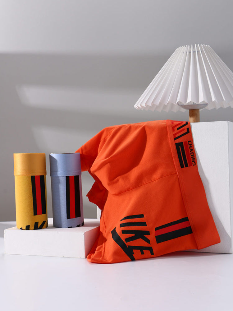 Breathable Cotton Fabric Trunks for Men