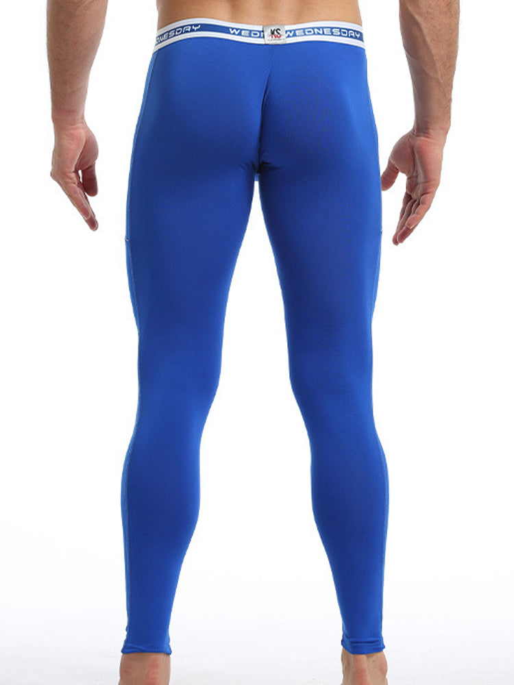 Men's Thermal Pants Bamboo Fiber Casual Thermal Pants