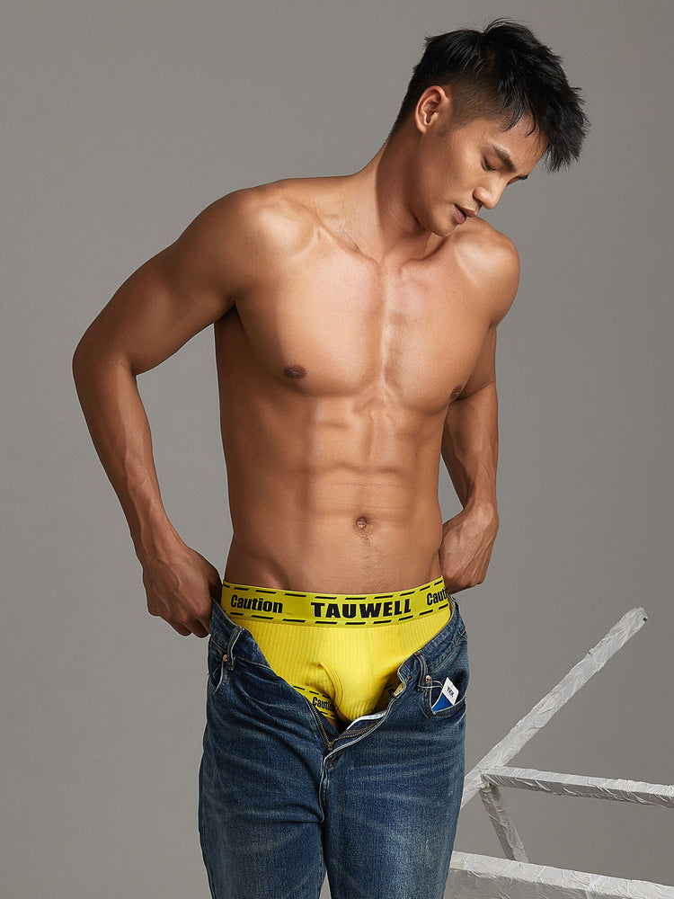 2 Pack Men's Supportive Pouch Low-Rise Trunks