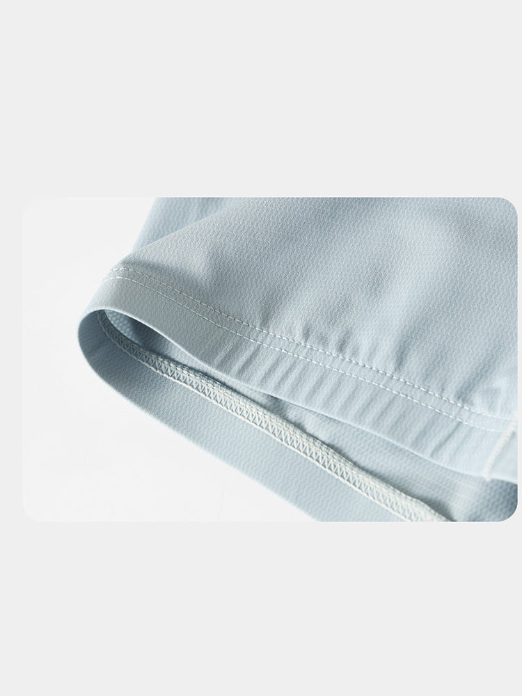 3 Pack Men's Contoured Pouch Seamless Trunks