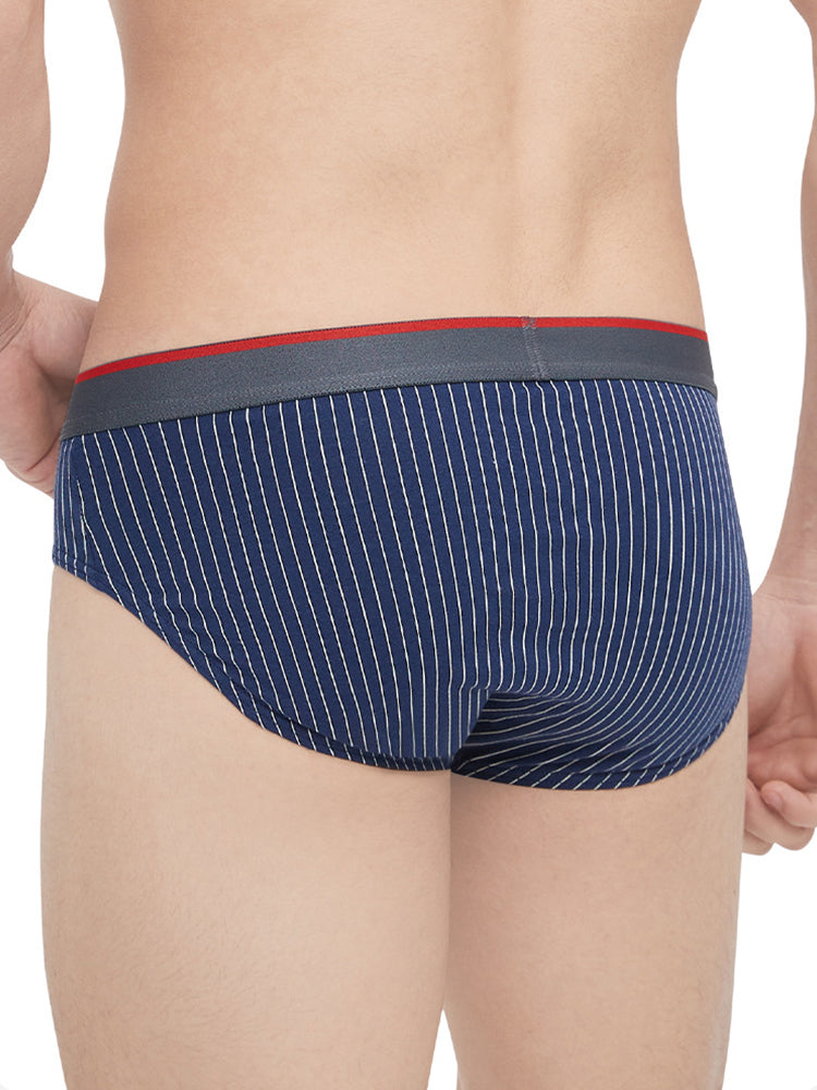 3-pack Men's Antibacterial Pure Cotton Sexy Sports Breathable Underwear