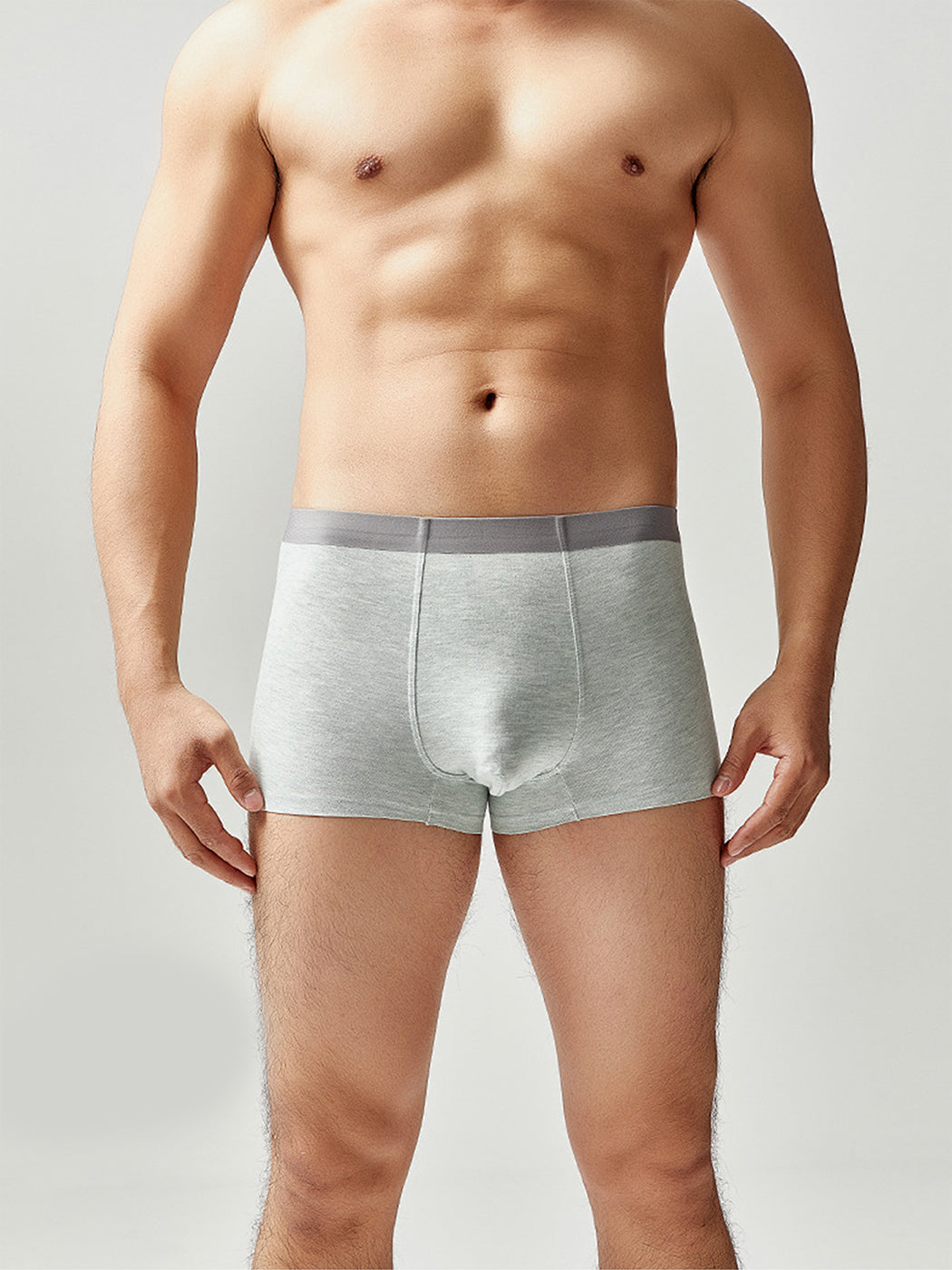 2 Pack Men's U Convex Pouch Trunks