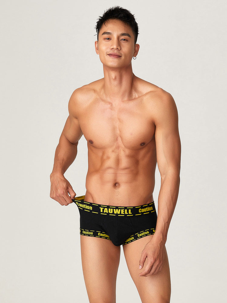 2 Pack Men's Supportive Pouch Low-Rise Trunks