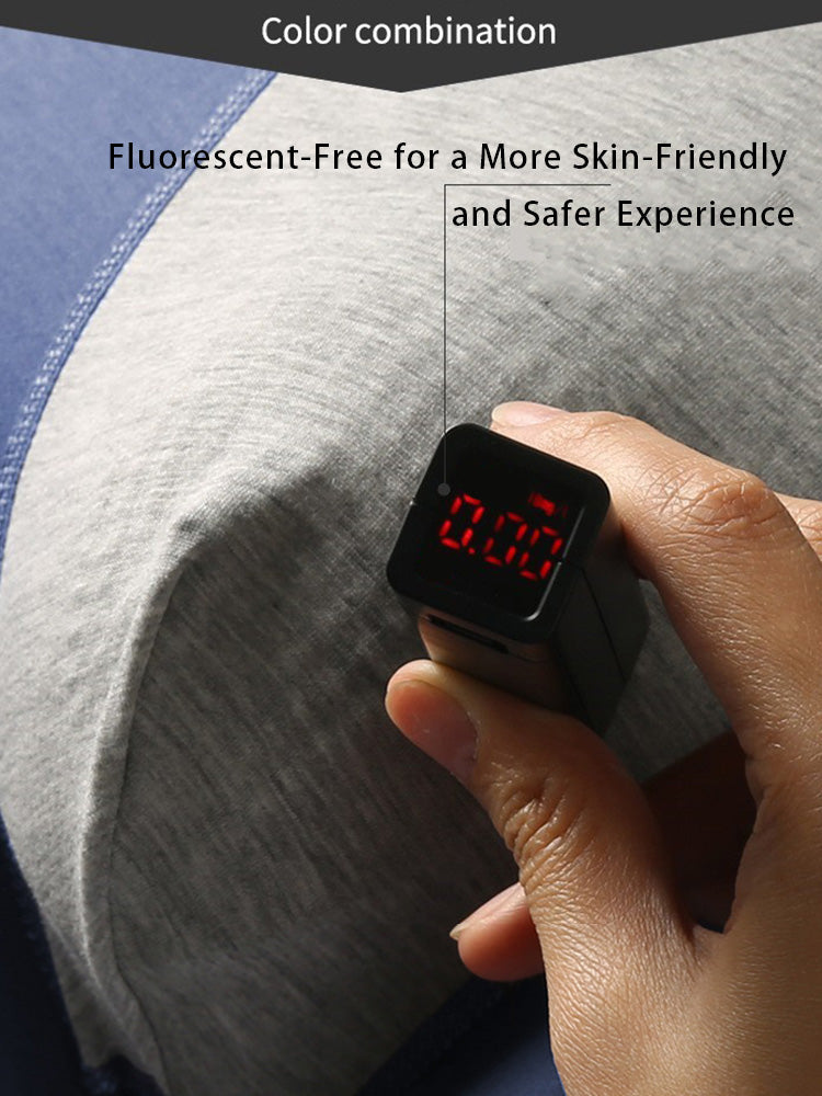 4 Pack Men's Mid-Rise Cotton Antibacterial Breathable Trunks