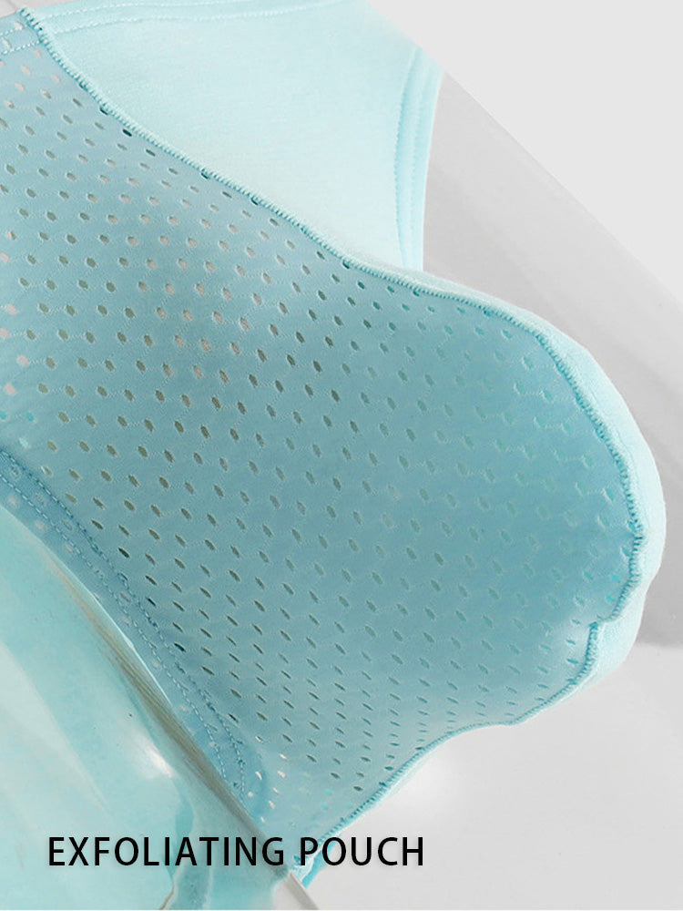 3 Pack Men's Mesh Sexy Low Waist Big Pouch Briefs