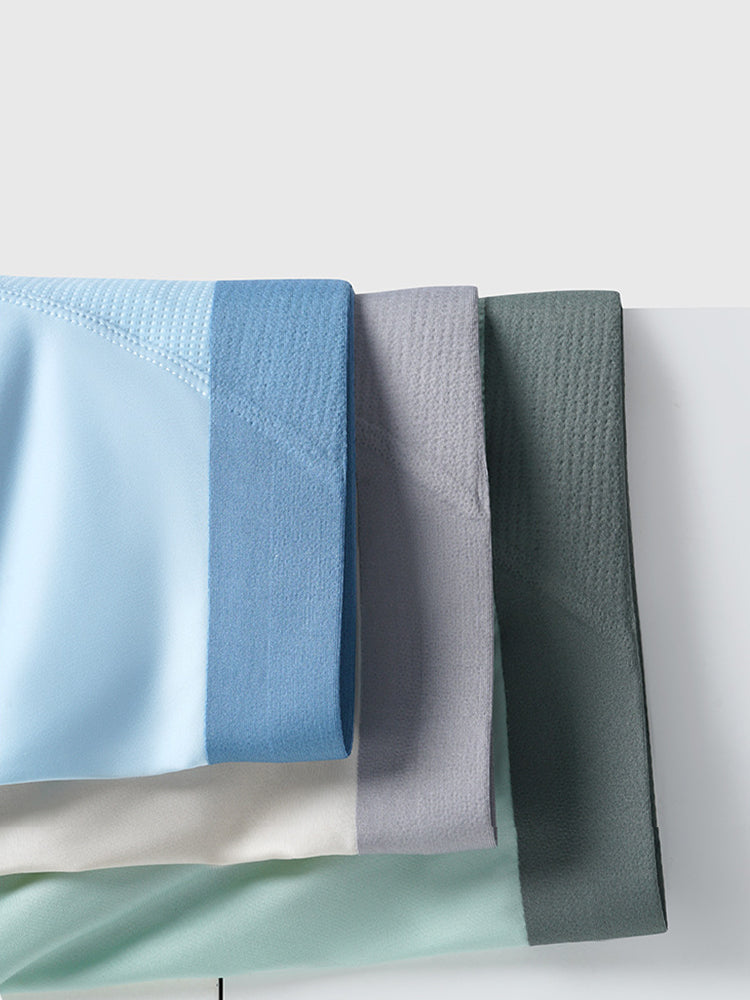 4 Pack Men's V-Cool Breathable Trunks