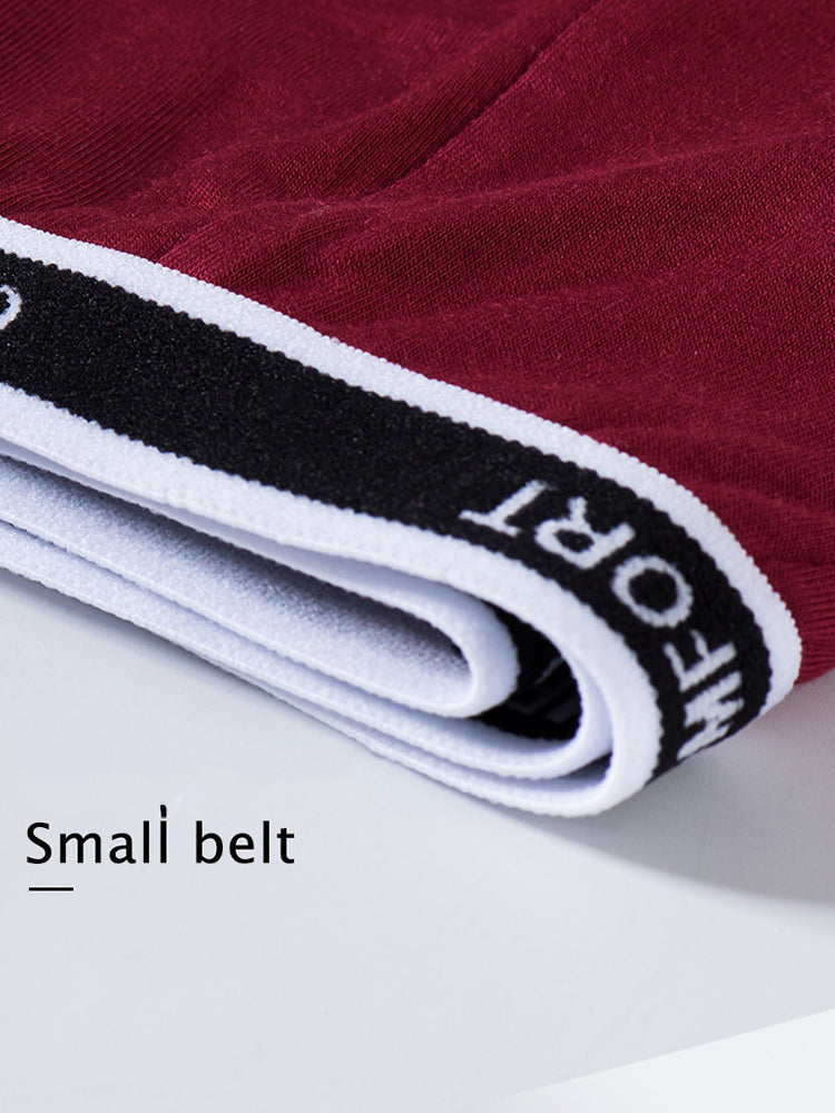 3 Pack Men's Soft and Breathable Solid Color Modal Briefs