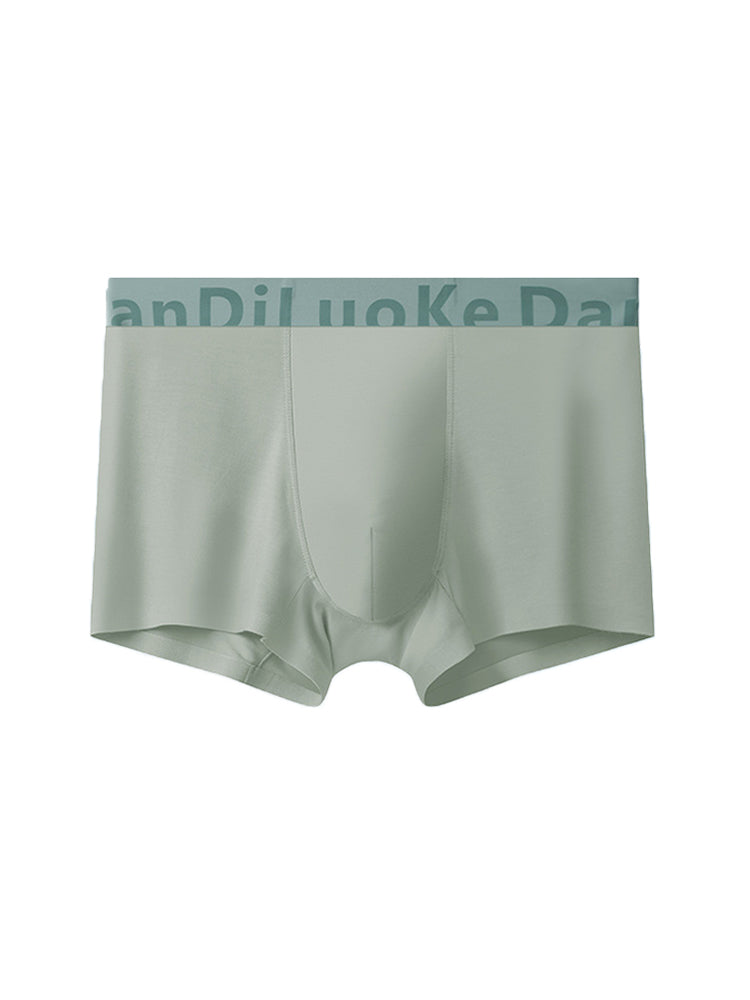 3 Pack Men's Antibacterial Seamless Boxer Briefs