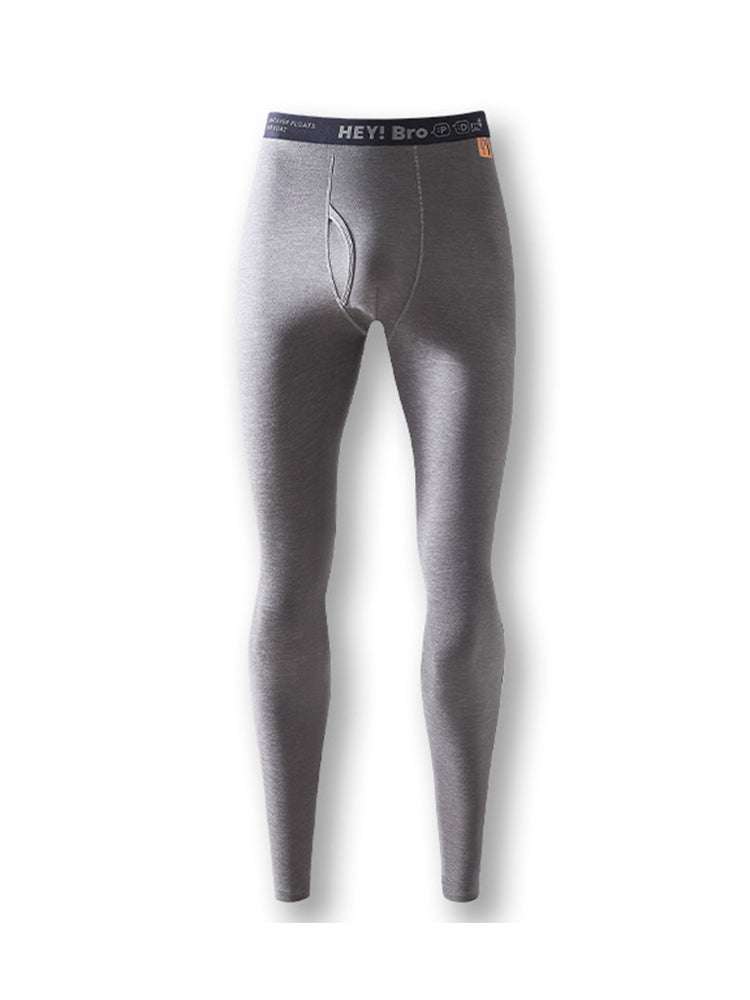 Men's Thermal Pants with Fleece Lining, Thickened Sports Base Layer Pants