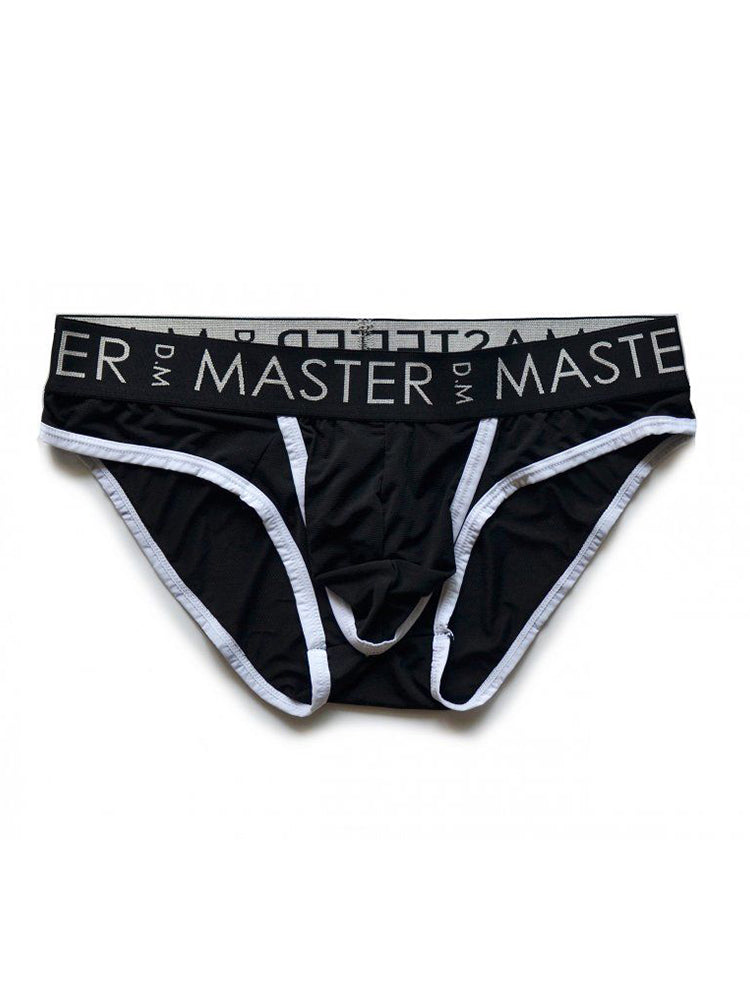 3 Pack Men's High Elasticity Quick-Dry Gun Egg Separation Wide Waist Briefs