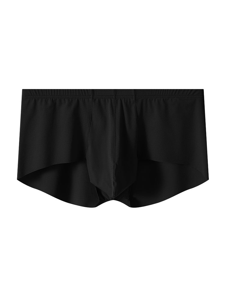 3 Pack Men's Contoured Pouch Seamless Trunks