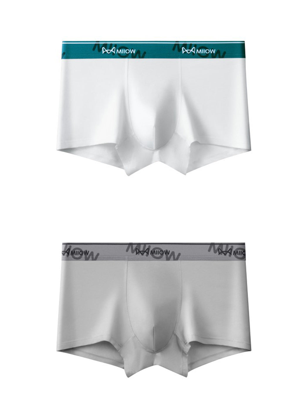 Men's U Convex Pouch Breathable Cotton Trunks