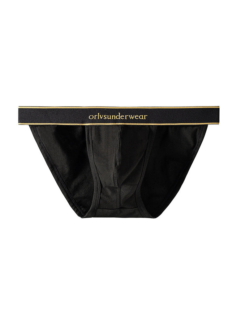 2 Pack Men's U-Pouch Gym Fitness Breathable Cotton Briefs