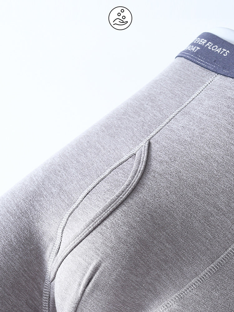 Men's Thermal Pants with Fleece Lining, Thickened Sports Base Layer Pants