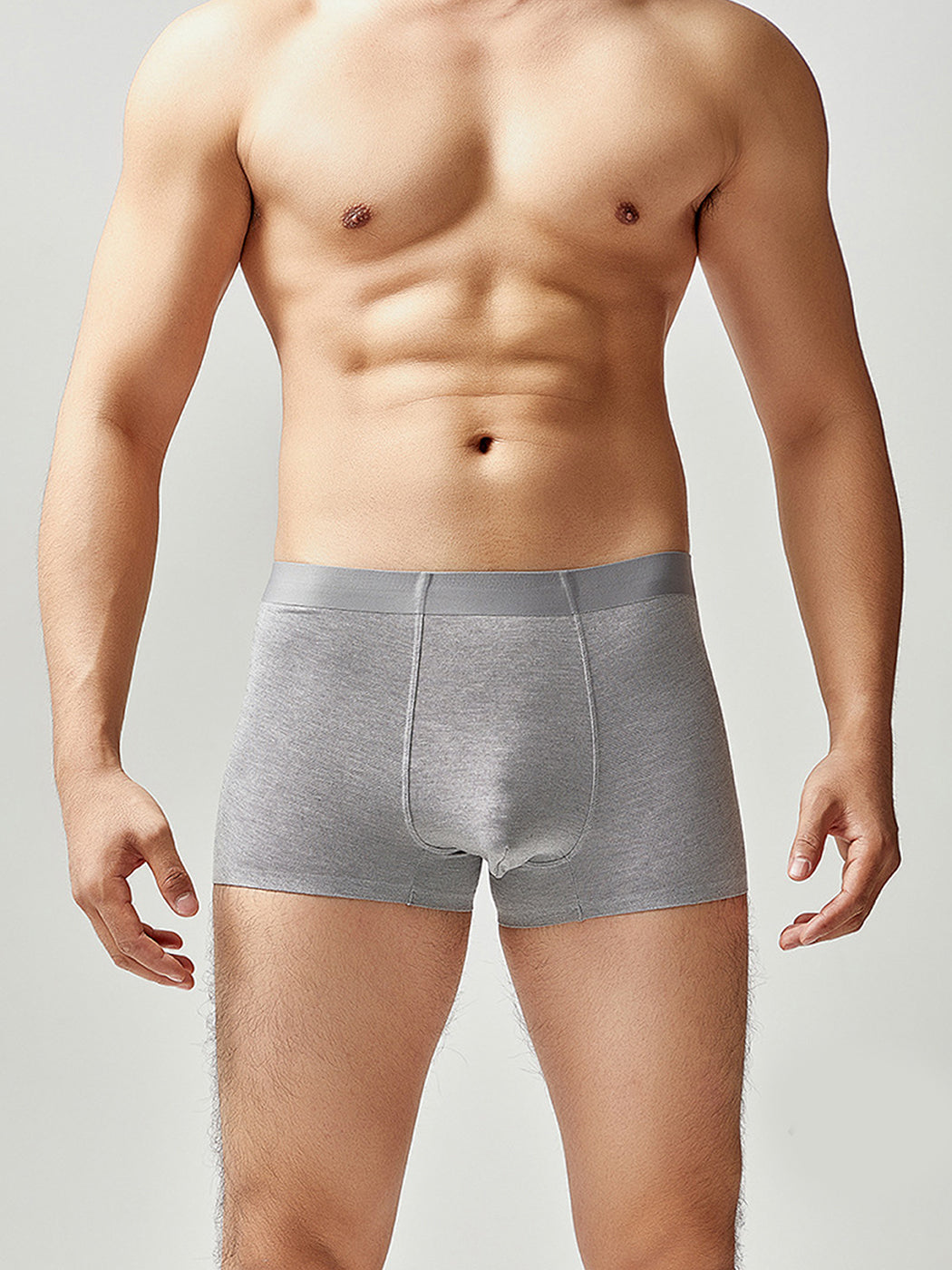 2 Pack Men's U Convex Pouch Trunks