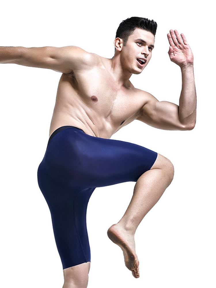 3 Pack Men's Anti-Chafing Seamless Running Briefs