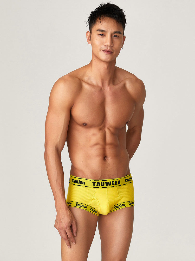 2 Pack Men's Supportive Pouch Low-Rise Trunks