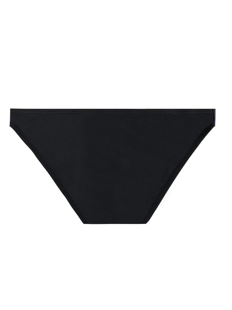Men's Sexy Spliced Color Big Pouch Bikini