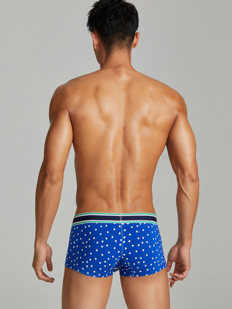 Men's Christmas Holiday Pouch Cotton Underwear