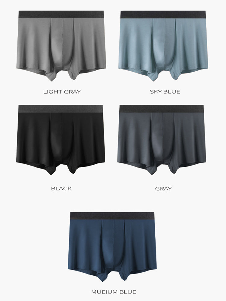 3-pack Men's Sports Antibacterial Graphene Boxer Shorts