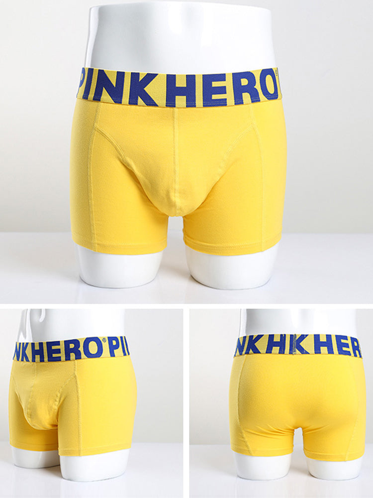 Men's Wide Belt Cotton Trunks