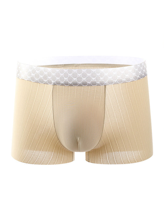 4 Pack Breathable Support Pouch Trunks For Men