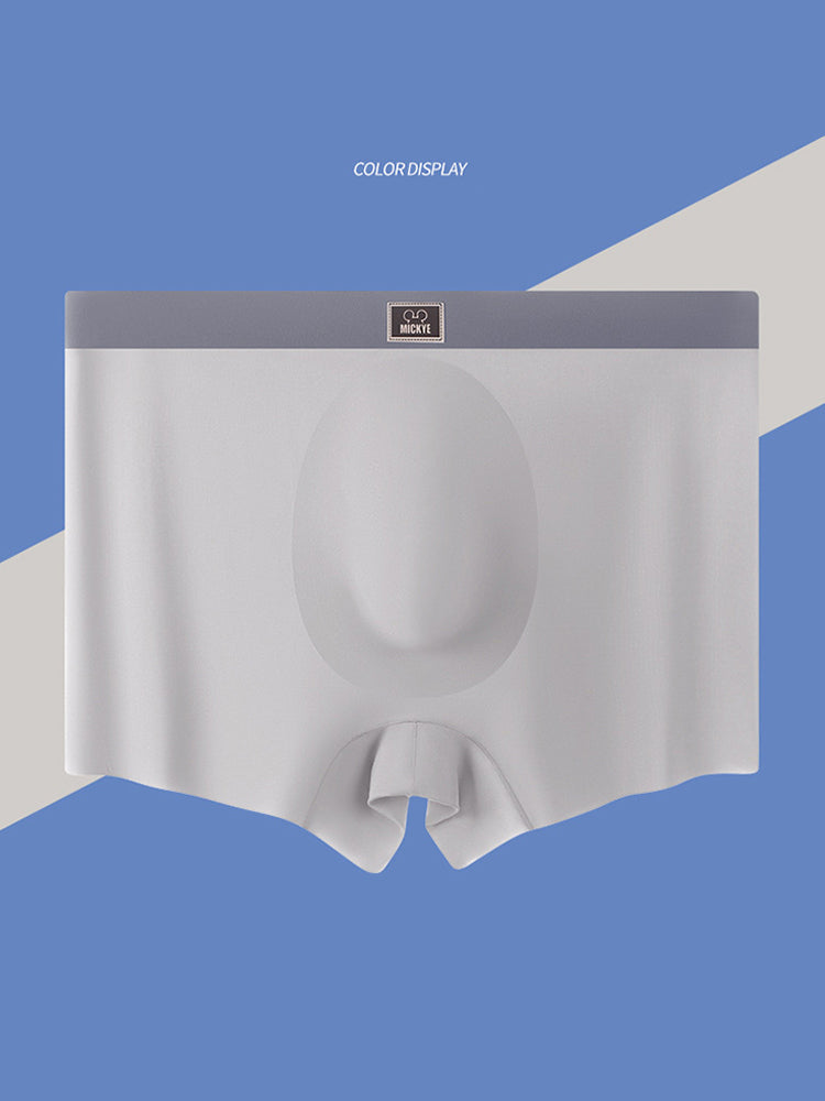 4 Pack Men's Seamless Antibacterial Boxers Briefs